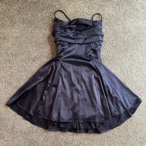 Lucy in the Sky navy mini dress